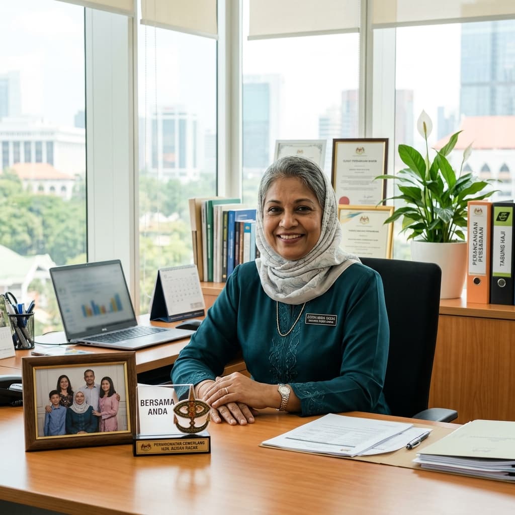 Senior civil servant planning for retirement